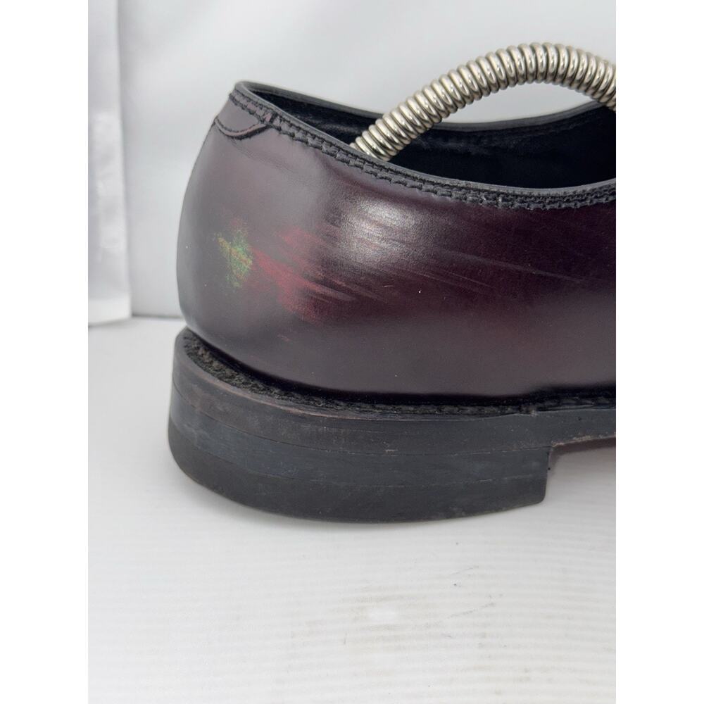 The Florsheim Dress Shoes 12 Burgundy Leather Lace Up Formal Comfort Business - Picture 9 of 14